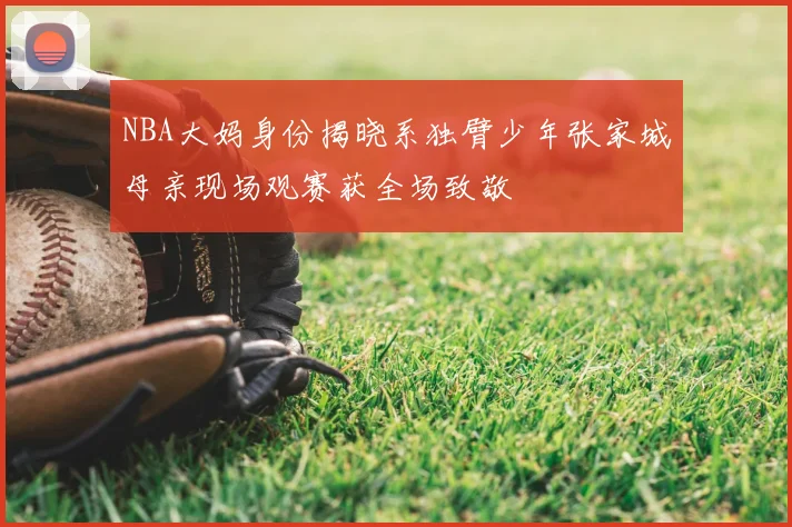 NBA大妈身份揭晓系独臂少年张家城母亲现场观赛获全场致敬