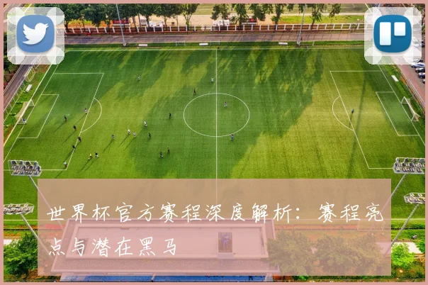 世界杯官方赛程深度解析：赛程亮点与潜在黑马